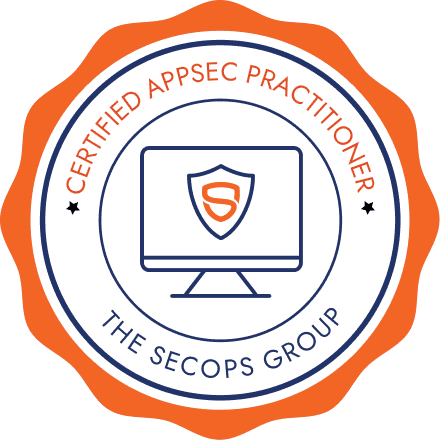 Certified AppSec Practitioner badge